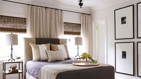 2015's Top Ten Room Redos Bed Against Window, Bedroom Makeover Before And After, Beige Room, Up House, Wood Interiors, Contemporary Home Decor, Guest Bedrooms, Beautiful Bedrooms, Home Staging