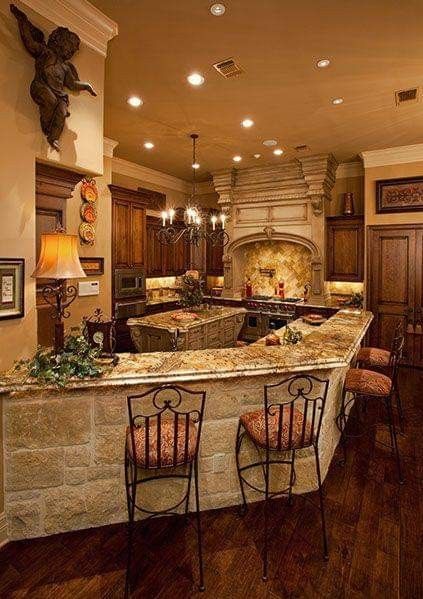 Mexican Ideas, Style Toscan, Dapur Rustic, Tuscan Kitchen Design, Tuscan Interior, Italian Kitchen Design, Tuscan Decor, Interior Design Gallery, Tuscan Design