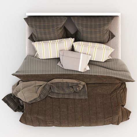 Bed Top View Photoshop, Bed Top View Png, Bedroom Top View, Bed Png, Furniture Top View, Presentation Plan, Bed Top View, Bedroom Plan, European Beds