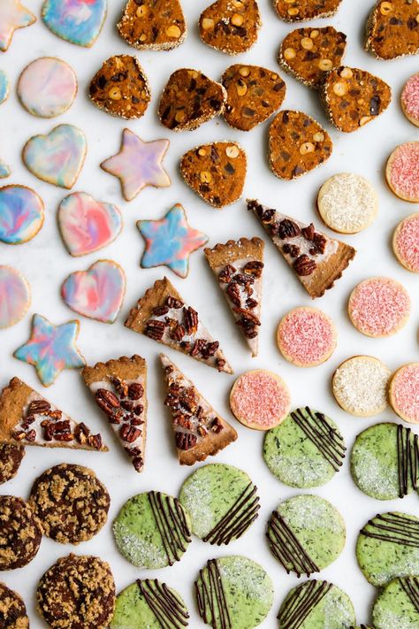 Bon Appetit Holiday Cookies 2019 | Constellation Inspiration Japanese Cookies, Holiday Baking List, Holiday Cookies Christmas, Holiday Cookie Exchange, Holiday Cookie Recipes, Smitten Kitchen, Cookie Tins, Cookies For Kids, Almond Cookies