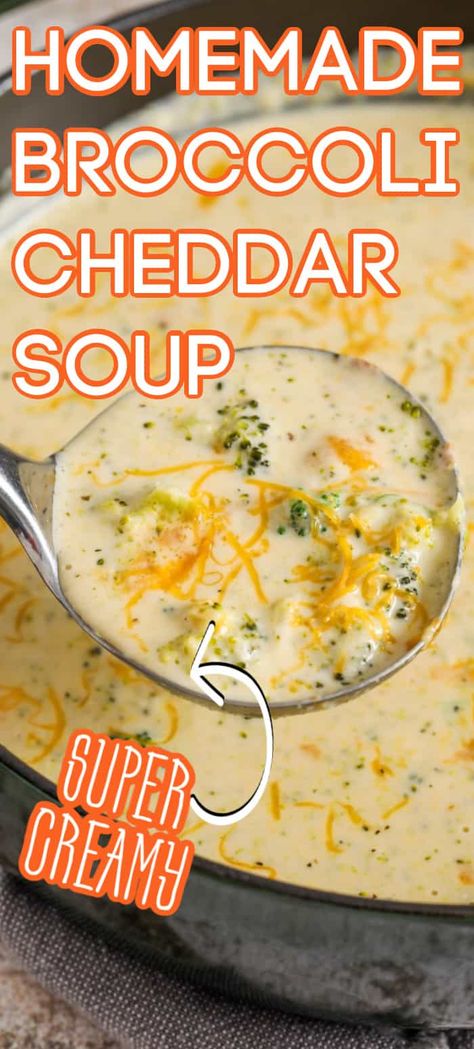 Recipes Using Evaporated Milk, Recipes With Evaporated Milk, Homemade Broccoli Cheddar Soup, Homemade Lentil Soup, Evaporated Milk Recipes, Homemade French Onion Soup, Broccoli Cheddar Soup Recipe, Cheddar Soup Recipe, Cream Of Broccoli