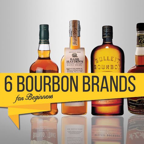 6 Bourbon Brands For the Beginning Bourbon Drinker: There are countless bourbon brands on the shelves these days. Where do you start? Best Bourbon Brands, Bourbon Whiskey Brands, Best Bourbon Whiskey, Bourbon Brands, Bourbon Tasting, Whiskey Brands, Bourbon Drinks, Best Bourbons, Good Whiskey