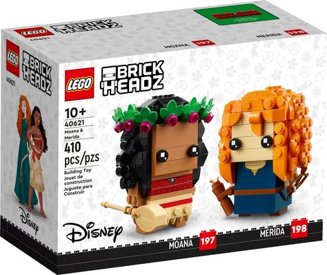 New LEGO Disney BrickHeadz sets revealed including EVE and WALL•E [News] - The Brothers Brick | The Brothers Brick Disney Lego Sets, Disney Lego, Lego Brickheadz, Lego Head, Lego System, Lego Characters, Lego Figures, Kids Imagination, Buy Lego