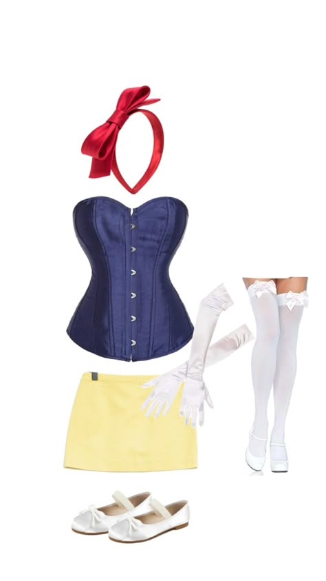 Snow White Snow White Halloween, School Halloween Costumes, Snow White Halloween Costume, Snow White Costume, White Costume, Picnic Birthday, White Halloween, Trendy Halloween Costumes, Trendy Halloween