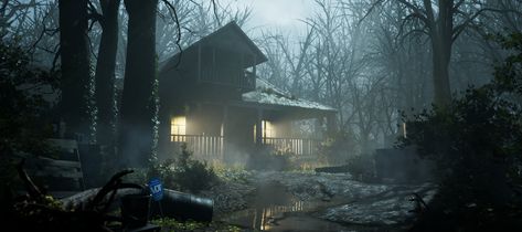 ArtStation - New Neighbors, Will Chu Values Study, Game Art Environment, Digital Environment, Sci Fi Props, Post Apocalyptic Art, 3d Environment, 3d Concept, Game Environment, Landscape Concept