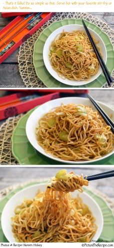 Chow Mein (Panda Express Copycat Recipe) | Picture the Recipe Chow Mein Panda Express, Panda Noodles, Panda Express Copycat, Diner Ideas, Quick Family Dinners, Chow Mein Noodles, Vegetarian Cabbage, Panda Express, Interesting Recipes