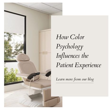 Did you know that colors can totally influence how we feel in a space? Color psychology speak volumes in patient care. This is why we are all about using the right colors to create a healing environment that's intentionally soothing and uplifting, and at the same time supports your needs. How can colors influence the patient experience? Read more from our blog: https://hubs.ly/Q01XRFk40 Medical Clinic Design, Healing Environment, Doctors Office Decor, Clinic Interior Design, Clinic Design, Medical Office, Doctor Office, The Patient, Patient Experience