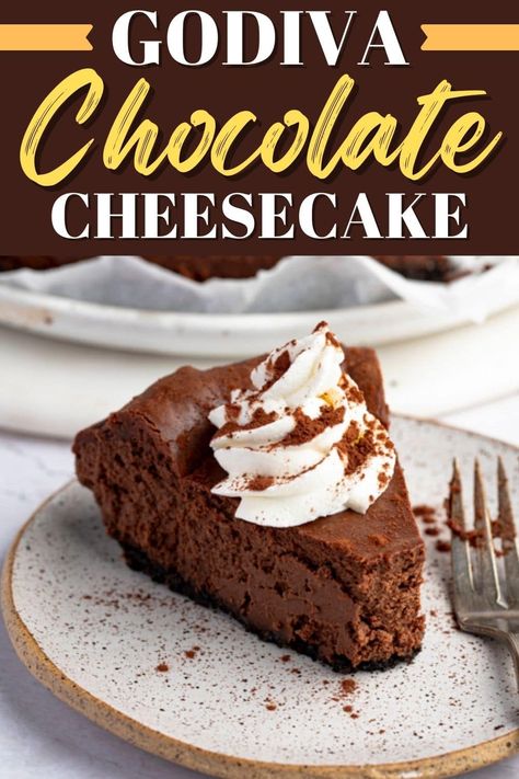 Cheesecake Factory Godiva Cheesecake, Godiva Chocolate Cheesecake, Godiva Cheesecake Recipe, Choc Cheesecake, Fabulous Desserts, Chocolate Deserts, Copy Cats, The Cheesecake Factory, Godiva Chocolate