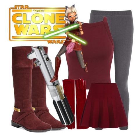 "Star Wars outfit #1 Ahsoka Tono's (Snips) Outfit" by razburry ❤ liked on Polyvore featuring Alfani, Eberjey, Miss Selfridge, women's clothing, women, female, woman, misses and juniors Ahsoka Disneybound, Batuu Bounding, Star Wars Inspired Outfits, Star Wars Outfit, Star Wars Disneybound, Didney Worl, Disney Bound Outfits Casual, Disney Trip Outfits, Theme Park Outfits