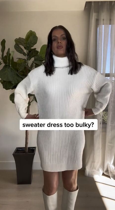 Long Sweater Styling, Knitted Jumper Dress Outfit, Big Sweater Dress, Sweater Dress Outfit Oversized, Oversized Winter Dress, Styling Oversized Sweater Dress, Corset Over Sweater Dress, Long Sweater Dress Outfit Dressy, Classy Sweater Dress Outfit