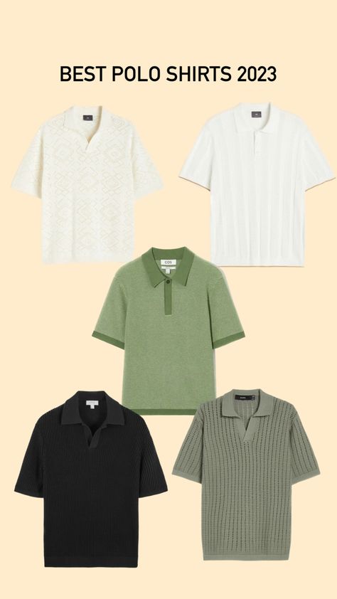 Trending Polo shirts 2023 Old Money Polo Shirt Men, Old Money Polo Outfit, Polo Old Money, Polo Tshirt Men, Crochet Polo, Polo Outfit Men, Gentlemens Guide, Polo Shirt Outfits, Polo Outfit