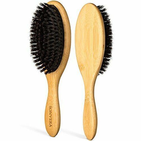 Mens Hair Brush, Boar Hair Brush, Boar Brush, Bamboo Hair Brush, Thinning Thick Hair, Bristle Hair Brush, Straightening Hair, Boar Bristle Hair Brush, Natural Hair Brush