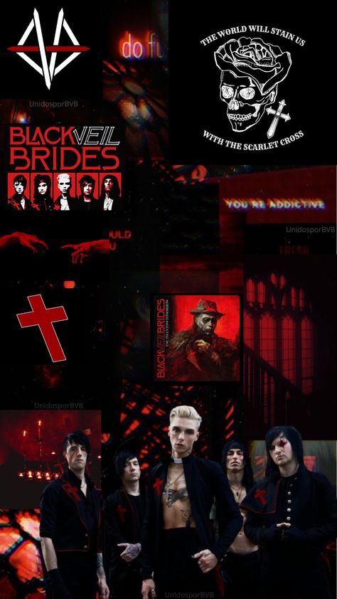 Black Veil Brides Wallpapers Iphone, Black Veil Brides Wallpapers, Black Veil Brides Logo, Opposite Personalities, Vail Bride, Good Charlotte, Photo Editing Vsco, Andy Black, Palaye Royale