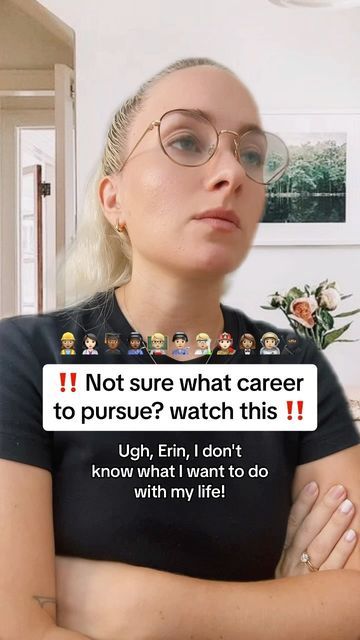 Erin McGoff | AdviceWithErin ✨ on Instagram: "@advicewitherin ✨ Have you ever taken a career aptitude test? 📝 😍 I am OBSESSED with them! In fact, I took a bunch (this video cost me like $80 lol) and picked two that I thought were the best. Career aptitude tests measure your 👁️ personality type 💪 natural strengths ❤️‍🔥 passions 🧠 knowledge & uses all that data to suggest careers (+ specific jobs) that would be an ideal fit for you. 🧮 👉 Comment or DM me “CAREERTEST” & I’ll send you both tests! 👈 They can either validate that what you’re doing currently is right on par 🫡 orrrr maybe open your eyes to different jobs 👀 There are SO MANY jobs out there. 🛳️ Cruise ship actor. 👩🏻‍🍳 Private chef. 🖊️ Freelance notary. 🎥 Props master for film & tv. 🐋 Marine biologist. … the possi Career Test Assessment, How To Figure Out What Career You Want, Aesthetic Careers, Career Types, Career Ideas For Women, Erin Mcgoff, Career Aptitude Test, Careers For Women, Career Test