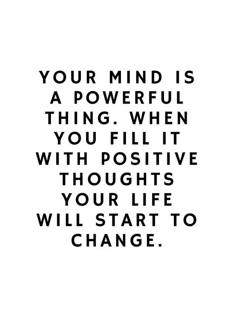 Today, you will fill your mind with positive thoughts, your life will change and you do deserve the best. Hang this quote up in any room of the house and remind yourself, you are perfect the way you are. Great By Choice, You Will Do Great Things Quote, Positivity Quotes For Life, You Are Not Your Thoughts, Quotes For Your Room, Positive Quotes To Live By, Positive Quotes For Life Inspirational, Positive Mind Quotes, Life Changing Quotes Positive