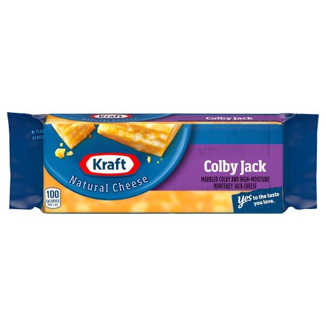 Chunk Cheese - Kraft Natural Cheese Cheese Block, Kraft Cheese, Block Of Cheese, Natural Cheese, Cheese Making, Colby Jack, Colby Jack Cheese, Dry Ice, Monterey Jack Cheese