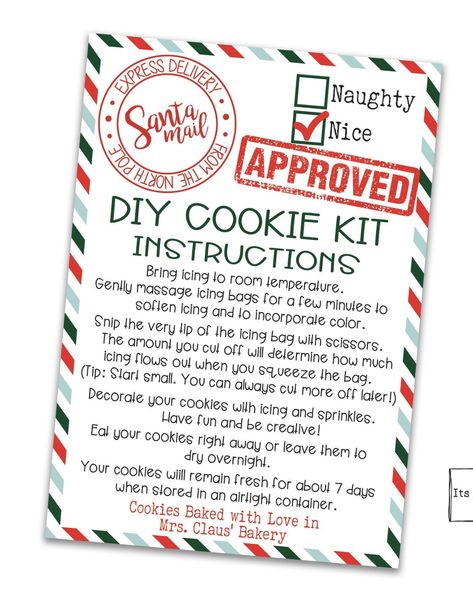 Christmas Cookie Icing, Diy Sugar Cookies, Sugar Cookie Kit, Cookie Decorating Station, Diy Christmas Cookies, Bakery Business Plan, Christmas Diy Kit, Cookie Decorating Kit, Home Bakery Business