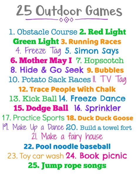 Fun Games Preschool, Things To Do At A Playground, Daycare Gym Activities, Sport Games For Summer Camp, Outside Preschool Games, Outdoor Games For Kindergarteners, Games To Play In The Gym, Outdoor Games For All Ages, Elementary Outdoor Games