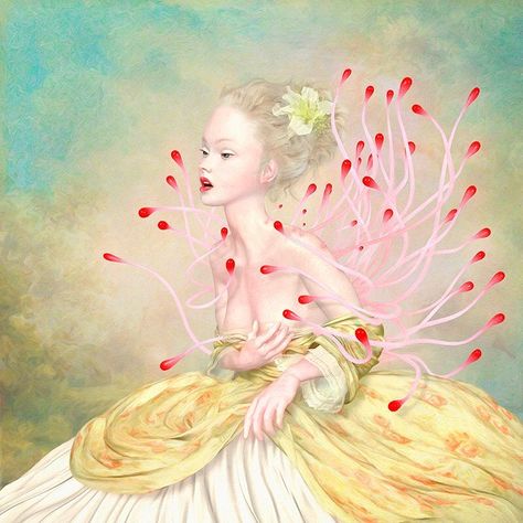 AFFLICTION BY RAY CAESAR Ray Caesar, Alternative Comics, Urban Culture, Lowbrow Art, Wow Art, Pop Surrealism, Photo Canvas, Art Display, Surreal Art