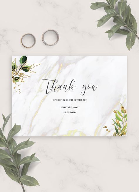 Engagement Thank You Cards, Thank You For Attending Wedding, Wedding Checklist Printable, Birthday Invitation Card Template, Thank You Printable, Checklist Printable, Thank You Card Design, Wedding Invitation Card Design, Thanks Card