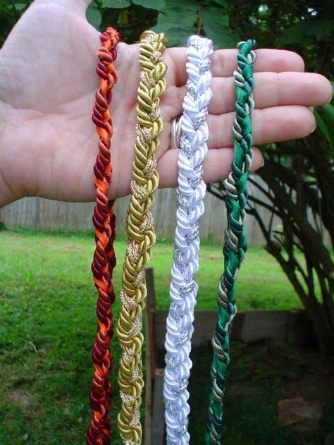 Wiccan Wedding, Hand Fasting, Handfasting Cords, Winter Wedding Hair, Pagan Wedding, Pagan Crafts, Viking Wedding, Wedding Ceremony Traditions, Commitment Ceremony