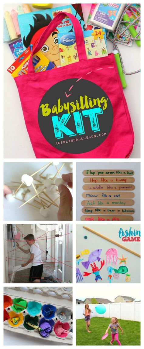 Babysitter Bag, Babysitting Bag, Babysitting Tips, Babysitting Hacks, Babysitting Kit, Babysitting Ideas, Babysitting Activities, Babysitting Crafts, Babysitting Fun