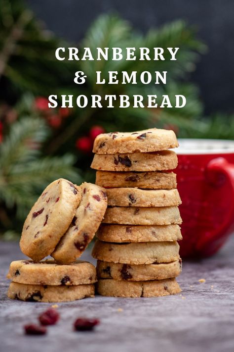 Gourmet Shortbread Cookies, Cranberry Lemon Shortbread Cookies, Lemon Cranberry Shortbread Cookies, Lemon Cranberry Sugar Cookies, Cranberry Lemon Cookies, Cranberry Shortbread Cookies, Cranberry Bites, Lemon Cranberry, Cranberry Cookies Recipes