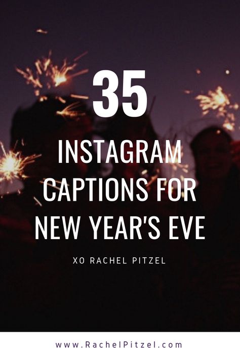 Put on your best sparkly dress and pop some champagne, because New Year's Eve is right around the corner!  You should be focusing on the party instead of struggling to find the perfect Insta caption for your final post of the year, so I'm here to make it easier on you. Let's toast to new beginnings!   xo Rachel Pitzel New Years Eve Captions Instagram, Silvester Quotes, New Years Instagram Captions, Party Captions, New Year Captions, Citation Instagram, New Years Eve Quotes, Eve Instagram, Instagram Post Captions