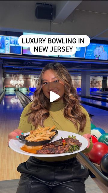 Christine Perez on Instagram: "Bowling, but make it upscale ✨ 🎳

This might be the most luxurious bowling experience in New Jersey. @pinstripesbbb has so much to offer from delicious food, hand-crafted cocktails, elevated bowling, and bocce! The bowling lanes at this restaurant are full-service with their entire bistro menu available, so you can also dine while you game. Reservations can be made for 1 or 2 hours and prices range from $50-$100 per hour per lane (depending on what day you go) the bowling lanes can accommodate parties of up to 8. It’s the perfect place for a date night, family night, or just hang out with friends. Have you been here yet?

📍1 Garden State Plaza Blvd in Paramus, NJ 

PS: It's located in a mall so there's plenty of parking and things to do afterward.

Follow f Paramus Nj, Garden State Plaza, Bistro Menu, Garden State, Family Night, 1 Or 2, Delicious Food, Bowling, Hanging Out