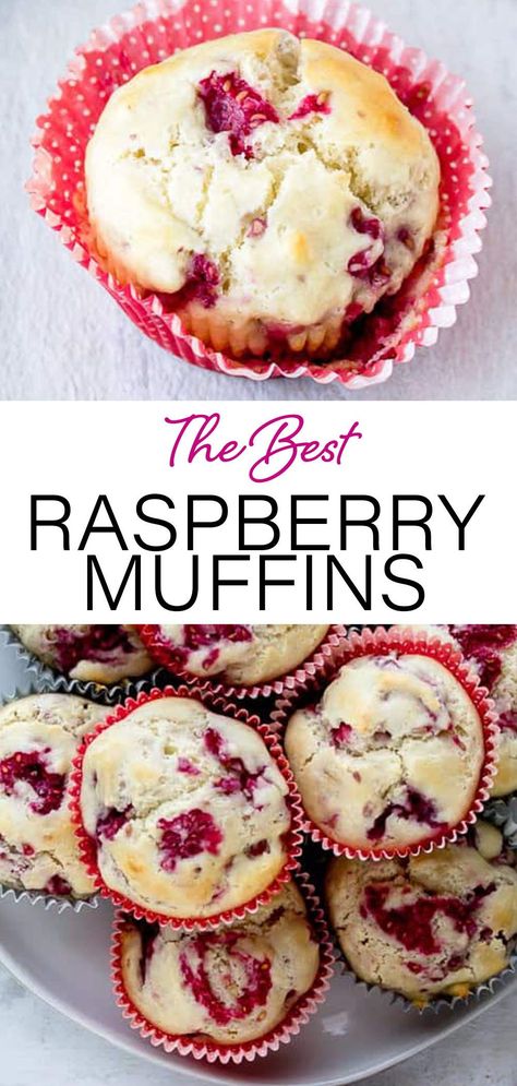 Raspberry Recipes Easy, Fresh Raspberry Desserts, Rasberry Recipes, Raspberry Desserts Easy, Raspberry Oatmeal Muffins, Fresh Raspberry Recipes, Raspberry Recipes Dessert, Health Dessert Recipes, Raspberry Muffin Recipes