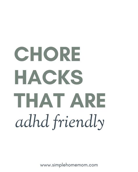 🌟 ADHD-Friendly Chore Hacks 🌟 Having a few neurodiverse kiddos and recently realizing I'm one of them too...I've had to start re-thinking EVERYTHING. Including how I do chores around here to support my brain better. Struggling to keep up with chores? You're not alone! Try these simple hacks to stay on track and get things done effortlessly. 💪✨ Let's turn chores into wins! 🧹🏆 PS try out my chore checklists today if you're looking for a good place to start. Comment "checklists" and I'll lin... Chore Checklist, Youre Not Alone, Todo List, Get Things Done, You're Not Alone, Stay On Track, My Brain, Simple Tricks, Keep Up