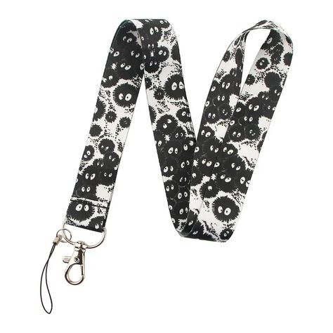 Black Chimney, Cute Lanyards, Dust Bunnies, Soot Sprites, Neck Lanyard, Keychain Lanyard, Keychain Holder, Lanyard Keychain, School Supply Labels