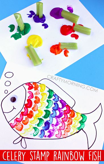 Rainbow Fish Craft, Rainbow Fish Activities, Rainbow Fish Crafts, Under The Sea Crafts, Fish Craft, Fish Activities, Keeping Kids Busy, Sea Crafts, Fish Crafts