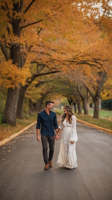 Capture unforgettable fall family moments with these 2024 casual outdoor outfit ideas From denim jeans to classic black and olive green hues these neutral fall looks are perfect for your next family photoshoot Discover 2024 fashion trends with blue mom's best mustard yellow Fall Couple Pictures Outfits, Engagement Photos Outfits Fall Casual, Fall Engagement Pictures Outfit Outdoor, Outdoor Outfit Ideas, Casual Outdoor Outfit, Fall Couple Outfits, Family Picture Outfit Ideas, Fall Engagement Pictures Outfit, Fall Couple Pictures