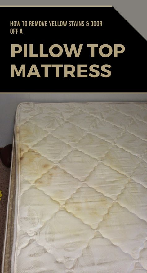 Top Mattresses, Remove Yellow Stains, Pee Stains, Nursery Nook, Mattress Stains, How To Clean Pillows, Mattress Cleaning, Vinegar Cleaning, Baking Soda Uses