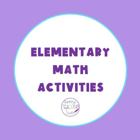 Discover elementary math activities and printable math worksheets. We share fun elementary math activities that are low prep activities. Find quick math worksheets, beginning of the year math activities, and math tricks for kids. We even have math activities for kindergarten and math worksheets for preschoolers. Find tips for teaching math concepts and teaching elementary math. Our easy elementary math printables are budget friendly for teachers. Discover new ideas for teaching elementary math! Science Teaching Strategies, Lesson Plans For Elementary, Science Lesson Plans Elementary, Elementary Writing Activities, Elementary Reading Activities, Stem Lesson Plans, Elementary Stem, Teaching Math Elementary, Elementary Stem Activities