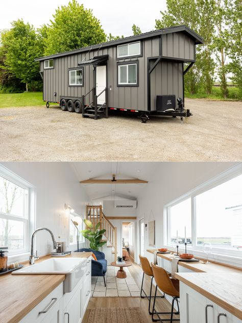 Ruby Tiny House Features a Galley-Style Kitchen