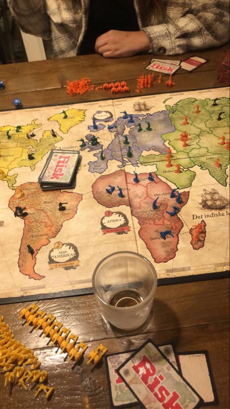 Game night Risk Game Board, Board Game Night Aesthetic, Board Game Club, Game Night Aesthetic, Risk Game, Friend Game Night, Risk Games, Games Night, Board Game Night