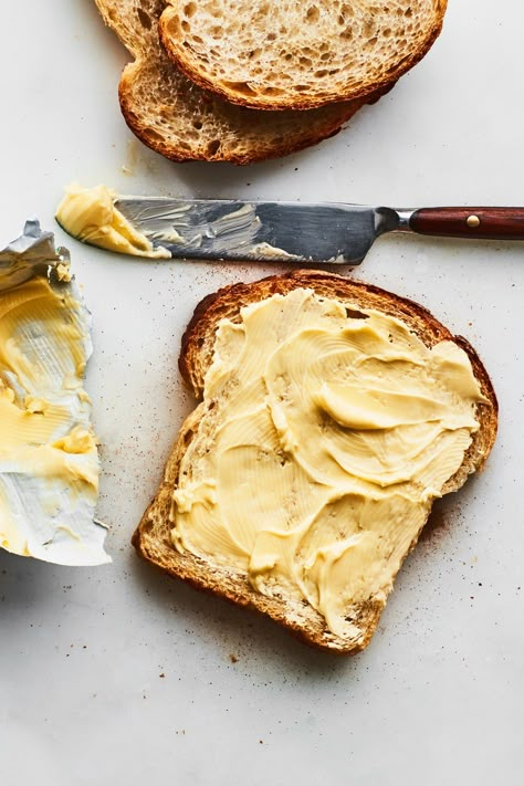 Soften Butter Quickly, Bread Photography, Butter Toast, Breakfast Photography, Butter Bread, Bread Toast, Butter Spread, Cinnamon Toast, Food Drink Photography