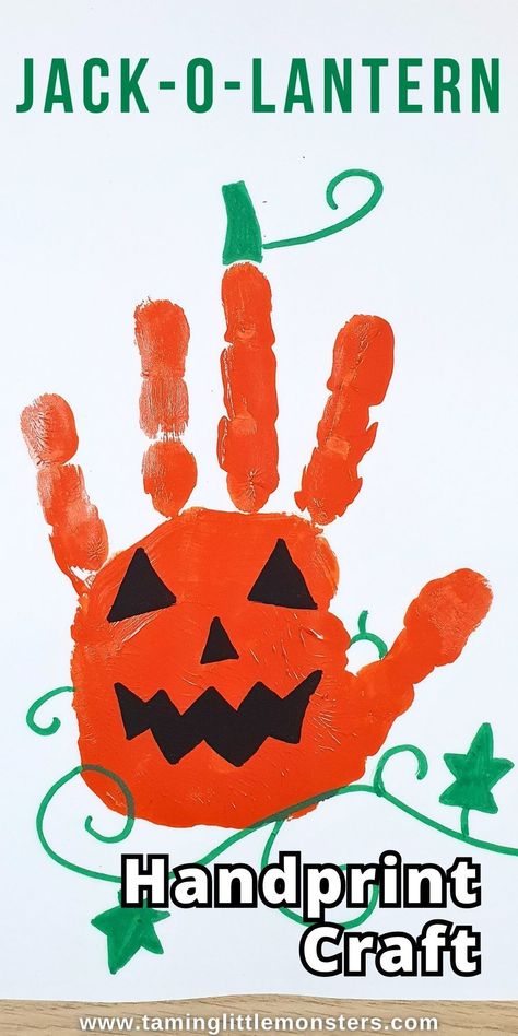 Halloween Footprint Art, Art For Babies, Halloween Handprint Crafts, Halloween Craft Activities, Nail Art Halloween, Halloween Crafts Preschool, Lantern Craft, Halloween Crafts For Toddlers, Toddler Art Projects