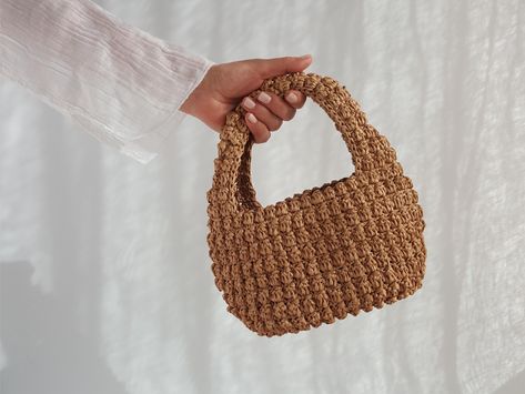 Hobo Bag Crochet, Hobo Bag Tutorials, Handbag Diy, Hobo Bag Patterns, Crochet Tote Pattern, Crochet Beach Bags, Bag Crochet Pattern, Sac Diy, Jute Tote Bags