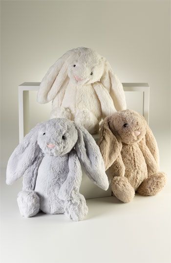 Jellycat 'Bashful' Bunny | Nordstrom Bashful Bunny, Jellycat Bashful, Jellycat Bunny, Baby Stuffed Animals, Rabbit Lover, Bunny Toys, Bunny Plush, Christmas Decorating, Plush Dolls