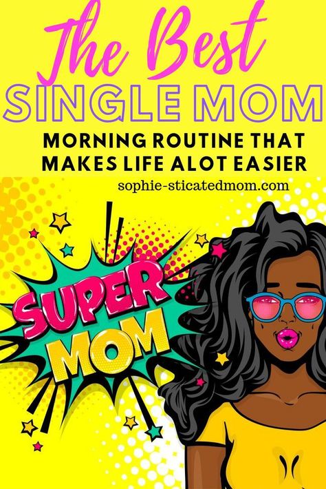 The stress free morning routine as a single mom that will change and simplify your life in so many ways.  Tested and approved by a single mom herself. Check out these tips that will make your morning routine so much easier. Mom Morning Routine, Single Mom Struggle, Single Mom Inspiration, Single Working Mom, Being A Single Mom, Single Mom Tips, Morning Routine Ideas, Mom Routine, Single Mama