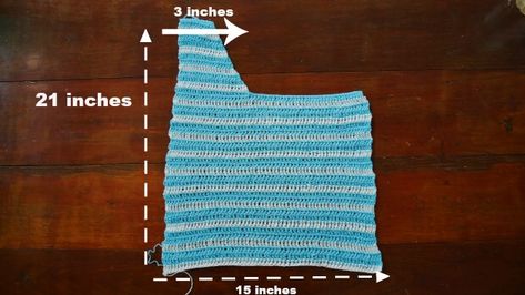 easy one shoulder crochet summer top free pattern | jennyandteddy One Shoulder Crochet Top, Shoulder Crochet Top, Crochet Patterns Free Women, Single Crochet Decrease, Crochet Classes, Beginner Crochet Tutorial, Crochet Decrease, Dress Patterns Free, Basic Crochet