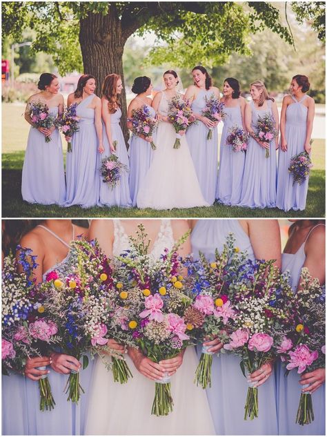 Kara Evans Photographer - Hudson Farm Wedding Photographer - Champaign Urbana Wedding Photographer - Champaign Wedding Day - May Wedding Day - Wildflower Wedding Day - Cloudy Blue Bridesmaid Dresses - Hudson Farm Wedding Venue Colorful Flowers Bridesmaid, Wildflower Wedding Theme Bridesmaid Dresses, Champagne Wildflower Wedding, Wildflower Wedding Bridesmaid Dresses, Farm Bridesmaid Dresses, Blue Bridesmaid Dresses With Wildflowers, Bridesmaid Dresses With Wildflowers, Dusty Blue And Wildflower Wedding, Wildflower Wedding Party Attire