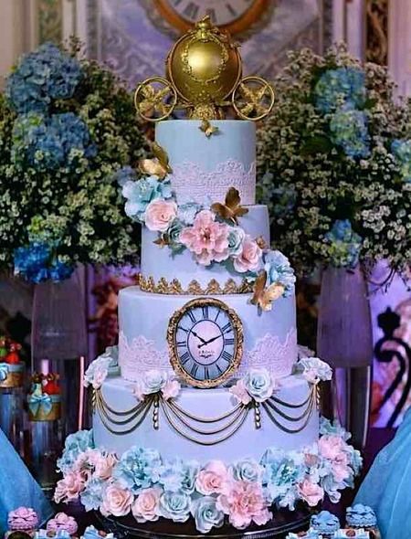 Cinderella Theme Cake, Cinderella Wedding Cake, Princess Wedding Cakes, Cinderella Quinceanera Themes, Cinderella Sweet 16, Cinderella Quinceanera, Peggy Porschen Cakes, Quince Cakes, Sweet 15 Party Ideas Quinceanera