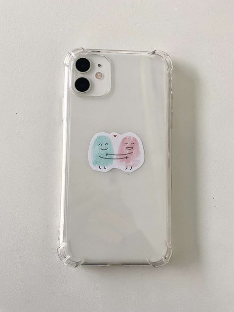 Iphone 11 Back Cover Aesthetic, Phone Cases Stickers Aesthetic, Phone Cover Painting Ideas Aesthetic, Aesthetic Phone Cases, Diy Phone Case Design, Phone Case Diy Paint, Bff Gifts Diy, Thumb Prints, Indie Drawings