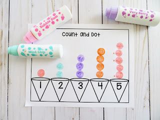 Ice Cream Week Activities, Ice Cream Counting Preschool, Pre K Ice Cream Activities, Ice Cream Theme Activities For Toddlers, Ice Cream Classroom Activities, Ice Cream Math Activities For Preschool, Ice Cream Puzzle Free Printable, Ice Cream Learning Activities, Ice Cream Centers Preschool