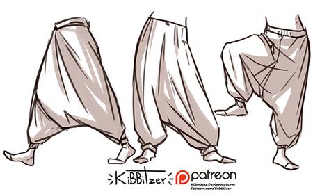 Harem pants -PREVIEW- Sitting On The Floor Reference, On The Floor Reference, Floor Reference, Idee Cosplay, Reference Sheet, Arte Inspo, Poses References, Drawing Clothes, Art Poses