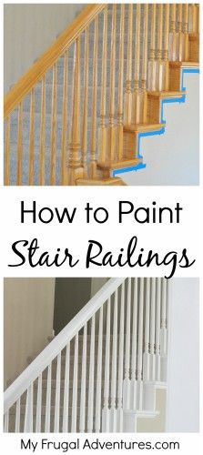 How to Paint Stairwells- Budget Friendly and You Won't Believe the Transformation! How To Paint Stairwell, Painted Stair Railings, Stair Rails, Stairs Makeover, Stair Railings, Staircase Makeover, Builder Grade, Painted Stairs, Diy Stairs